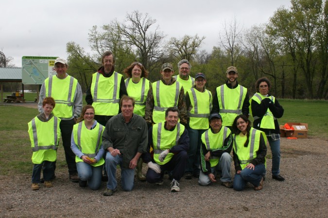 The clean up crew for 2012 Earth Day Clean Up
