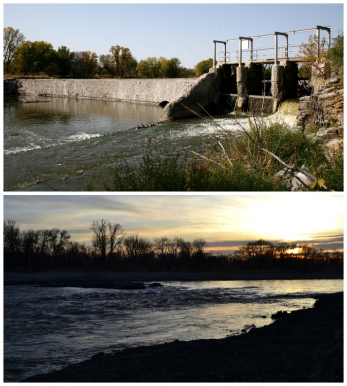MN Falls Dam Removal collage