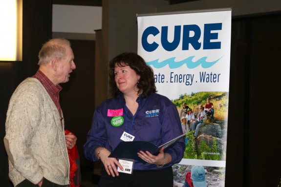 CURE was the only organization to have a table at the summit and it provided staff a great opportunity to connect with CURE's members like David Minge, one of CURE's founders.