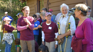 CURE members gathered at a previous National Public Lands Day event