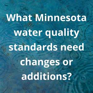 MPCA Water Triennial Standards Review button